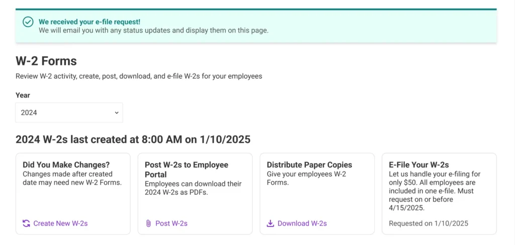 example of e-file to the SSA request